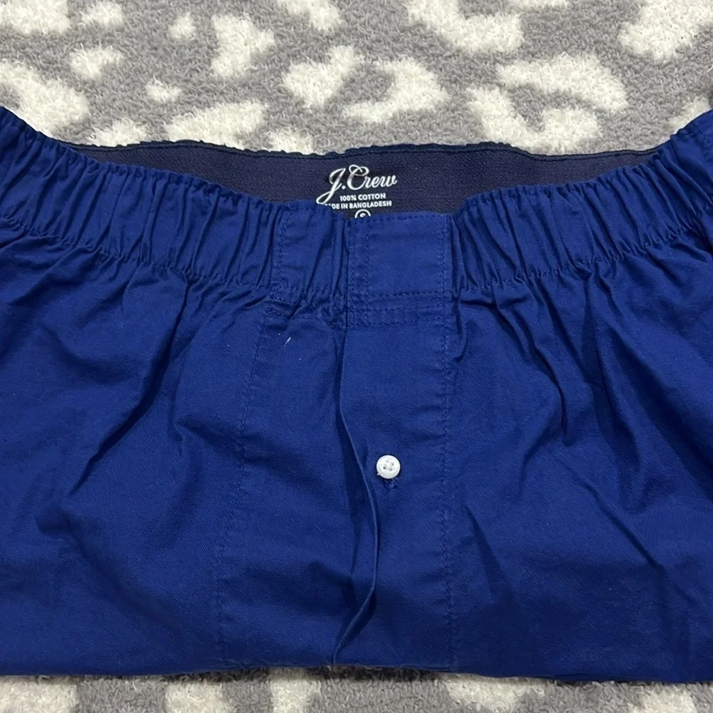 Boxer shorts in garment-dyed Broken-in organic cotton oxford